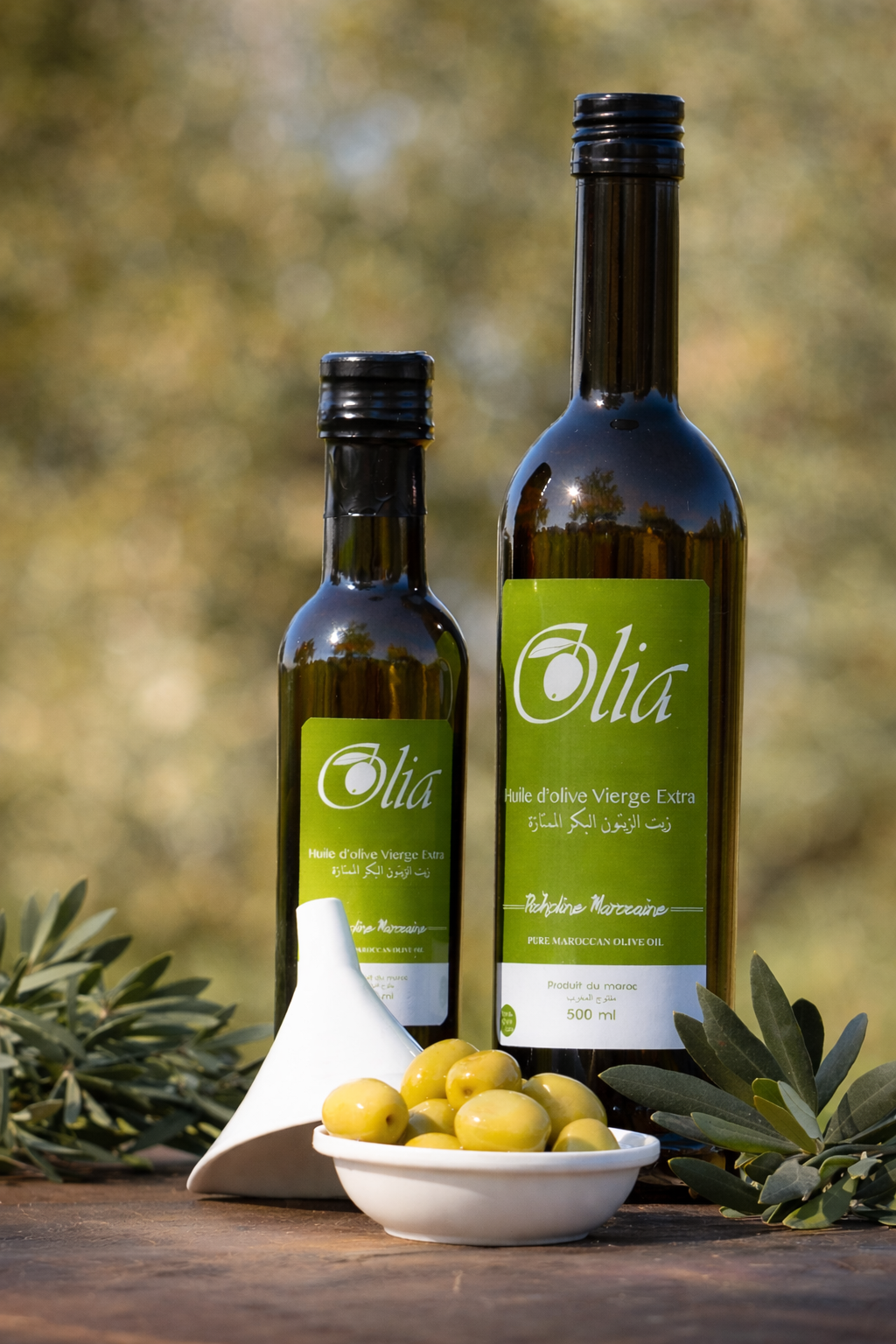 HUILE D4OLIVE VIERGE EXTRA MAROCAINE, premiére préssion a froid